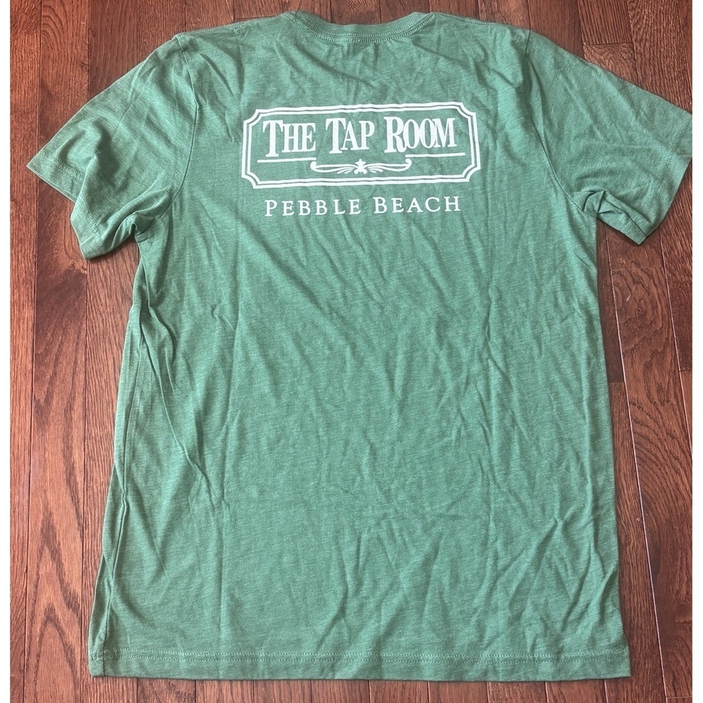 Pebble Beach Tap Room Green Large T Shirt
